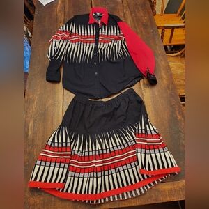 Women's Vintage Brooks And Dunn Western Outfit. Size XS. Made In USA